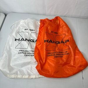 Cirrus Hangar X Innovation Center Drawstring Cinch Bags 2 Pack 18x13